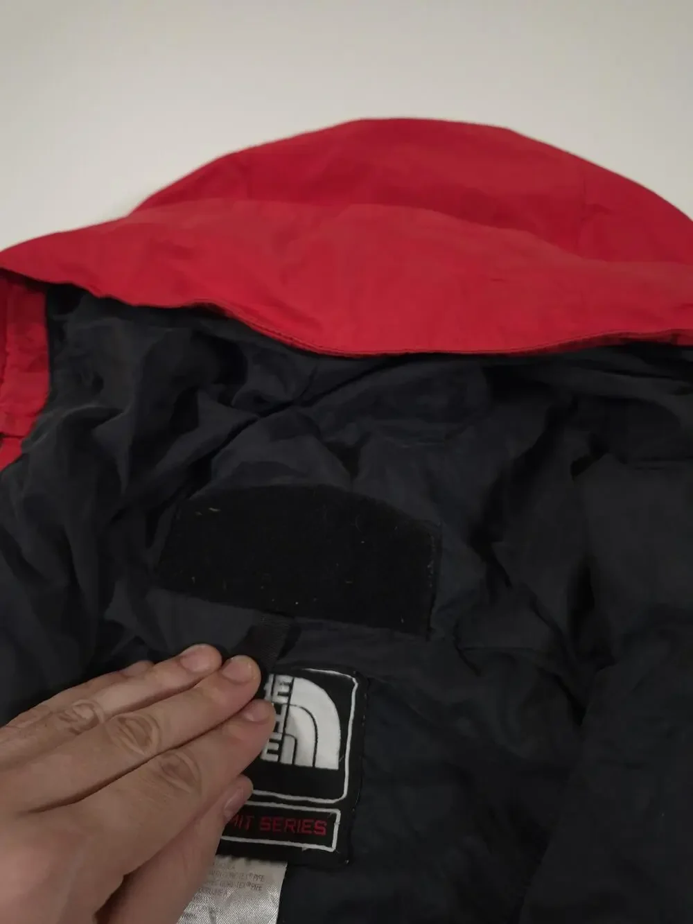 The North Face Jacket Mens L Red Summit Series Gore-Tex XCR Hooded Waterproof